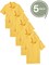 5-Pack School Uniform Tagless Polo Tshirt for Little Boys & Big Boys